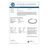Image 3 : 7.12 CTW Ruby & Diamond Bracelet 14K White Gold - REF-53X8R - 13953