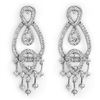 2.0 CTW Certified VS/SI Diamond Earrings 14K White Gold - REF-178N2A - 10181