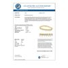 Image 3 : 4.0 CTW Certified VS/SI Diamond Bracelet 10K Yellow Gold - REF-268M2F - 13014