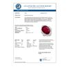 Image 3 : 15.0 CTW Ruby & Diamond Ring 14K White Gold - REF-175W3H - 11603