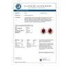 Image 3 : 4.44 CTW Ruby & Diamond Earrings 14K Yellow Gold - REF-71K3W - 13018