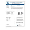 Image 3 : 1.02 CTW Oval Cut VS/SI Diamond Stud Designer Earrings 14K White Gold - REF-148Y5X - 30589