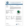Image 3 : 3.39 CTW Emerald & Diamond Ring 18K White Gold - REF-101A8V - 13332