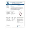 Image 3 : 1.01 CTW Ruby & Diamond Pendant 18K White Gold - REF-42W4H - 12613
