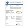 Image 3 : 8.15 CTW Green Tourmaline & Diamond Bracelet 14K Yellow Gold - REF-109M3F - 11262