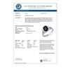 Image 3 : 2.14 CTW Blue Sapphire & Diamond Ring 18K White Gold - REF-42M7F - 13913
