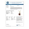 Image 3 : 3.45 CTW Pink Tourmaline & Diamond Necklace 14K Yellow Gold - REF-67M3F - 11376