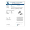 Image 3 : 1 CTW Certified VS/SI Quality Oval Diamond Solitaire Ring 10K White Gold - REF-297M2F - 32991
