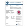 Image 3 : 12.16 CTW Ruby & Diamond Ring 18K White Gold - REF-441W6H - 12967