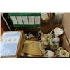 Image 1 : BOX OF ANGELS FIGURES AND CHRISTMAS DECORATIONS