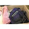 Image 3 : BOX OF BAGS AND GLOVES