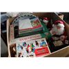Image 1 : BOX OF VINTAGE CHRISTMAS DECORATIONS