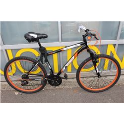 BLACK AND ORANGE OZARK TRAIL BIKE