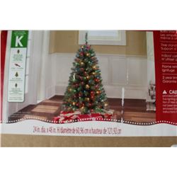 4 FOOT PRE LIT CHRISTMAS TREE