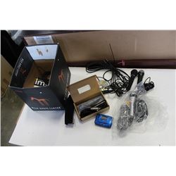 BOX OF MICROPHONES
