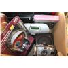Image 2 : BOX OF ELECTRONICS AND SWISS TRAVEL PRODUCTS SET
