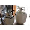 Image 1 : LARGE AND SMALL PROPANE TANK