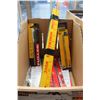 Image 1 : NEW DRILL BITS RULERS AND HACKSAW BLADES
