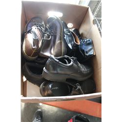 BOX OF DRESS SHOES