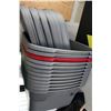 Image 2 : LOT OF TWELVE 18 GALLON STORAGE TOTES WITH LIDS