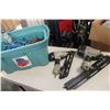 Image 1 : TOTE OF AIR NAILER EXTENTION CORD AND TOOLS