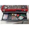 Image 3 : RED HUSKY TOOLBOX WITH CONTENTS