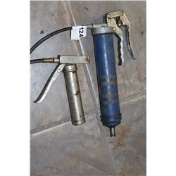 TWO GREASE GUNS