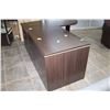 Image 3 : SMALL AS NEW OFFICE DESK WITH DRAWER UNIT