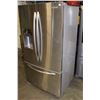 Image 3 : NEW KITCHEN AID STAINLESS FRENCH DOOR REFRIDGERATOR WITH BOTTOM FREEZER WITH WATER AND ICE, RETAIL $