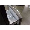 Image 10 : NEW WHIRLPOOL STAINLESS FRENCH DOOR REFRIDGERATOR WITH BOTTOM FREEZER WITH WATER AND ICE, RETAIL $28