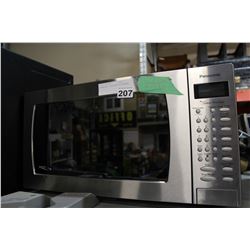 PANASONIC STAINLESS MICROWAVE