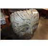 Image 2 : LARGE CEMENT FACE GARDEN ORNAMENT