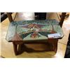 Image 1 : SMALL PAINTED STOOL