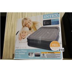 INTEX FULL AIR MATTRESS WITH BUILT IN PUMP