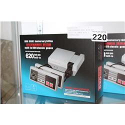 NEW NINTENDO MINI WITH 620 BUILT IN GAMES WITH 2 CONTROLLERS