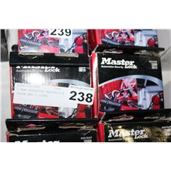 2 NEW OVERSTOCK MASTERLOCK TRUCK BED U LOCKS