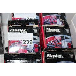 2 NEW OVERSTOCK MASTERLOCK TRUCK BED U LOCKS