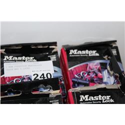 2 NEW OVERSTOCK MASTERLOCK TRUCK BED U LOCKS