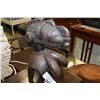 Image 1 : CARVED WOOD FIGURE