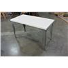 Image 1 : MODERN WHITE IKEA HALL TABLE