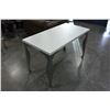 Image 3 : MODERN WHITE IKEA HALL TABLE