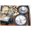 Image 2 : CLARION VEHICLE SOUND SYSTEM WITH FLIP SCREEN AND AMP