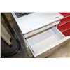 Image 2 : 3 DRAWER METAL FILING CABINET