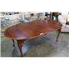Image 1 : OVAL DINING TABLE WITH LEAF