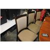 Image 1 : SET OF 6 MODERN DINING CHAIRS