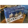 Image 1 : LIGHT UP 21 PIECE PORCELAIN CHRISTMAS VILLAGE