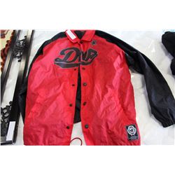 MENS SIZE L DUS SKATE WIND BREAKER JACKET