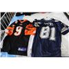 Image 2 : TWO AMERICAN FOOTBALL JERSEYS OWENS AND PALMER