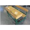 Image 1 : ANTIQUE DOUBLE SCHOOL DESK