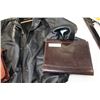 Image 3 : TWO LEATHER SATCHELS AND BOVINES MENS LEATHER XL JACKET